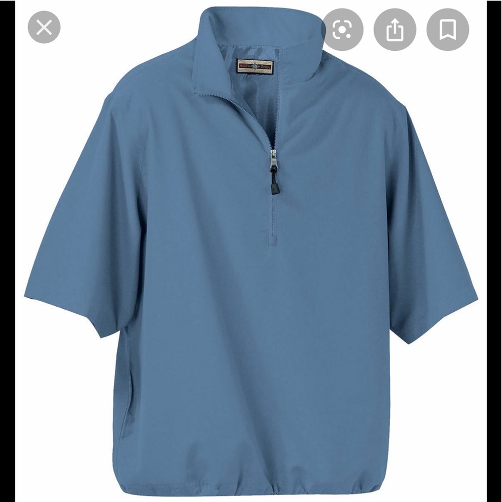 North End Sanded Microfiber Windshirt